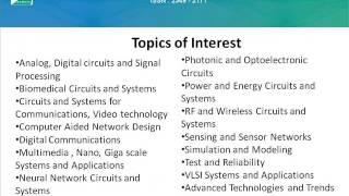 Circuits and Systems: An International Journal (CSIJ)