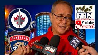 Paul Maurice, Florida Panthers Morning Skate vs. Winnipeg Jets