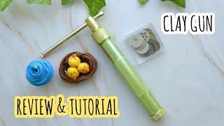 Clay Gun Tutorial | How to use clay gun | Clay Tools Review | Clay Gun Extruder Review