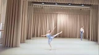 Yasmina Aziz, Klim Burdenko - "Chaconne" by Balanchine (Vaganova Academy)