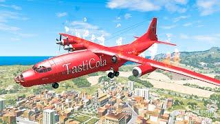 Airplane Crashes #21 - BeamNG DRIVE | SmashChan