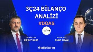 3Ç24 Bilanço Analizi #DOAS