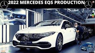 2022 Mercedes EQS Car Production, Factory 56 Sindelfingen, Germany - EQS Car Manufacturing