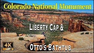 Colorado National Monument, Scenic Hiking to Liberty Cap, Grand Junction CO [4K UHD]