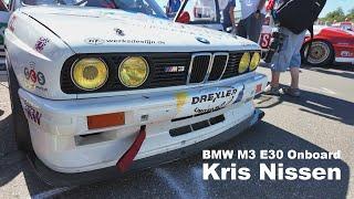 Onboard BMW M3 E30 Kris Nissen - 51. BELMOT OGP 2024 / Tourenwagen Golden Ära Race 1