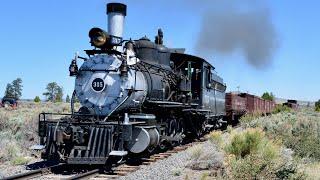 Rio Grande 315 Steam Freight Train at the Cumbres and Toltec