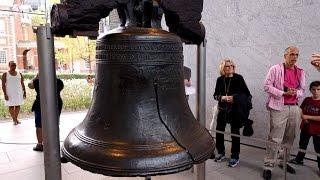 Visiting the Liberty Bell Center in Philadelphia, Pennsylvania