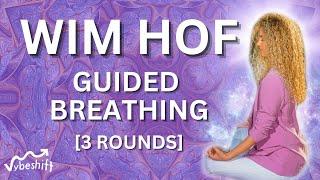 Guided Wim Hof Method Breathing | 3 Rounds