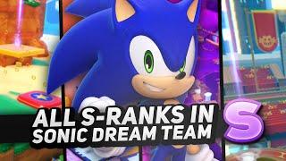 Sonic Dream Team - All S-Ranks (4K)