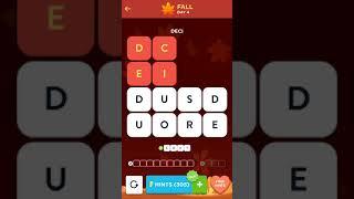 Wordbrain 2 Fall Challenge - Day 4 | Cheats for Wordbrain 2