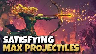 MAX Projectiles Build BREAKS Endless Mode and PC! | Army of Ruin