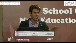 SCNC 2015 | Session 4 | Fixing Up Accountability in Education System | Merajuddin Syed