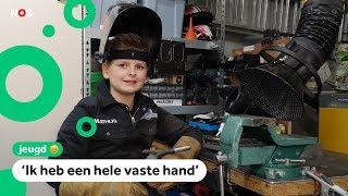 Mathijs is de jongste lasser van Nederland