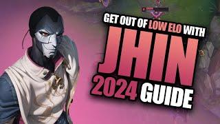 How To Play Jhin in Low Elo Wave manipulation, Macro & Rotations [2024]