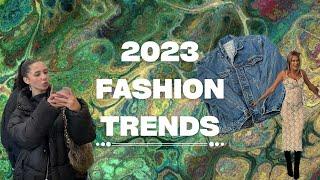 I THRIFTED FOR 2023 FASHION TRENDS | hugeeee thrift haul!!!