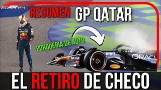 ¡Adiós a la carrera de Checo! | Resumen GP Qatar