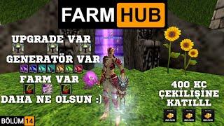 FARM HUB | BÖLÜM 14 | UPGRADE VAR, GENERATÖR VAR, FARM VAR, DAHA NE OLSUN #knightonlinefarm