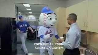 Mr. Met ESPN SportsCenter