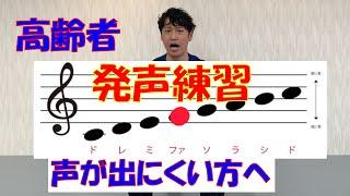 【 発声練習 】　声帯　体操　高齢者　介護老人保健施設　サンライズヒル　リハビリ