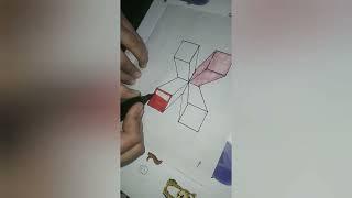 3d drawing abeer art and craft