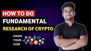 Fundamental analysis tutorial for beginners | Which coin to buy | Vishal techzone