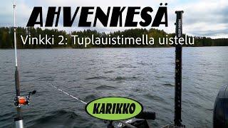 Uistellaan ahventa tuplilla | Ahvenkesä vinkki 2