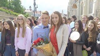 Lánykérés Nóri és Ádám - flashmob proposal