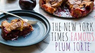 The New York Times Famous Plum Torte