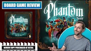 Phantom Society Board Game Review