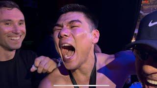 "PUTO MADRE!" BEK THE BULLY BUSTS OUT SPANISH AFTER DARIUS FULGHUM WIN IN WAR; EMOTIONAL IN VICTORY