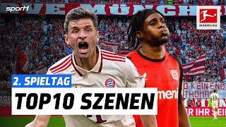 Müller-Wahnsinn und Mega-Serie gerissen: Die TOP 10 Szenen der Bundesliga