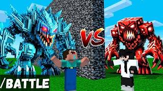 ఆలూ మరియు చికుతో Minecraft లో MOB BATTLE 