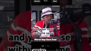 Worst Rap Bars EVER!!!   #hiphop #battlerap #rapbattle #freestyle