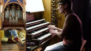 Jacques Boyvin Suite du Sixiesme Ton - Anne-Marie Blondel à l'orgue de Saint-Germain-des-Prés, Paris