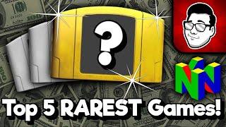 Top 5 RAREST Nintendo 64 Games! [USA] | Nintendrew