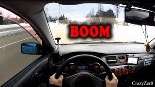 500WHP Evo POV Street Blow Up