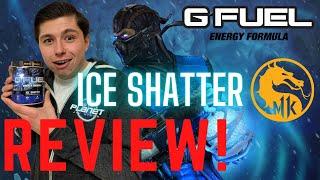 NEW Ice Shatter Mortal Kombat GFUEL Flavor REVIEW!