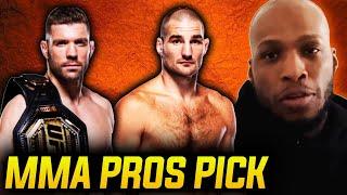 MMA Pros Pick  Dricus Du Plessis vs. Sean Strickland 2  - Part 3 UFC 312