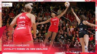 Vitality Roses vs New Zealand | Netball World Cup 2023 Highlights