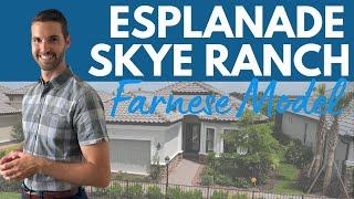 Esplanade Skye Ranch - Farnese Model Home Tour - New Homes in Sarasota