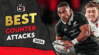 The BEST Counter Attack Tries in Rugby in 2024!