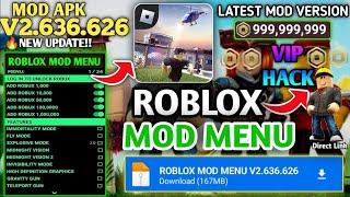 ️MOD MENU!️ Roblox Mod Apk v2 627 454   Unlimited Robux & Speed Fly Jump Hack 2024 !