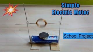 How to make Simple Electric Motor/Simple Motor with magnet/Kansal Creation