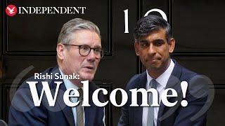 Rishi Sunak welcomes Keir Starmer as new prime minister | full speech