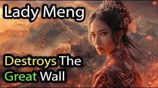 Lady Meng Jiang destroys the great wall of china | Chinese Mythology Explained | Folklore Stories