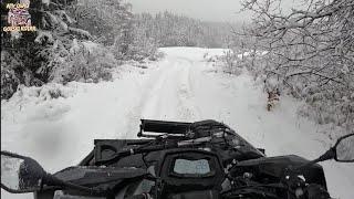 cf Moto cforce 1000 - first this season snow ️ in Croatia ️ @Gogec6666