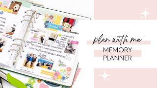 Plan With Me | Memory Planner | Stamping | Stop The Blur | Big Happy Planner | After the Pen