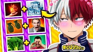 Guess the MY HERO ACADEMIA CHARACTERS by 2 PICTURES  Boku no Hero Academia/My hero academia 