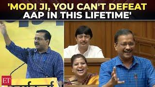 From 'Modi ji, you can't defeat us' to 'Delhi Ke Malik Hum Hain', Kejriwal's old clips go viral