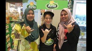 Arla Foods dairy products @ the Mid Valley Culinary Food Fair Part # 1 ~ Mahalo JC